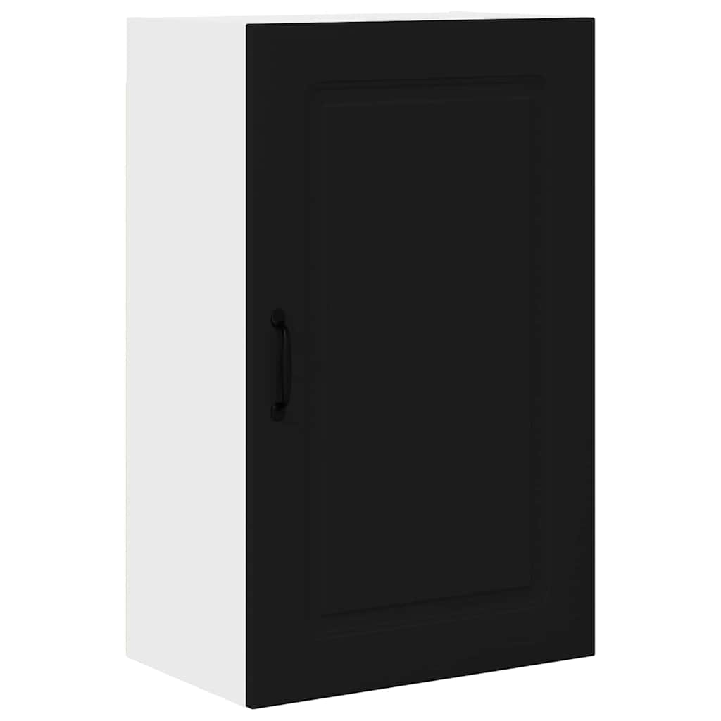 Kitchen Wall Cabinet Black 50 x 31 x 80 cm Engineered Wood